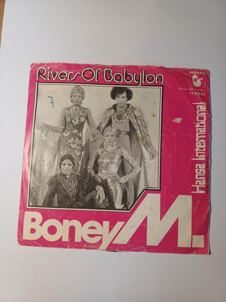 Boney M - Rivers of Babylon, Gebruikt, 7 inch, Single, Ophalen of Verzenden