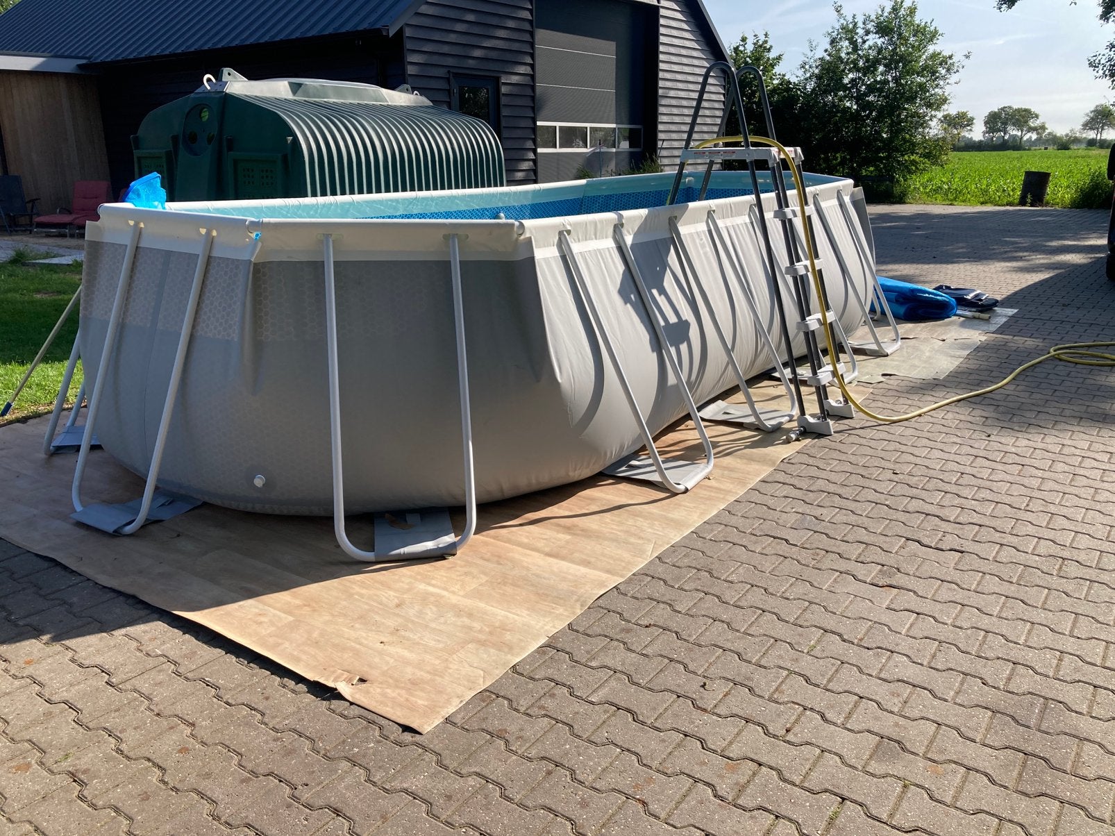 Intex zwembad 6 x 3 m, Ophalen, Gebruikt, 200 tot 300 cm, 80 tot 120 cm