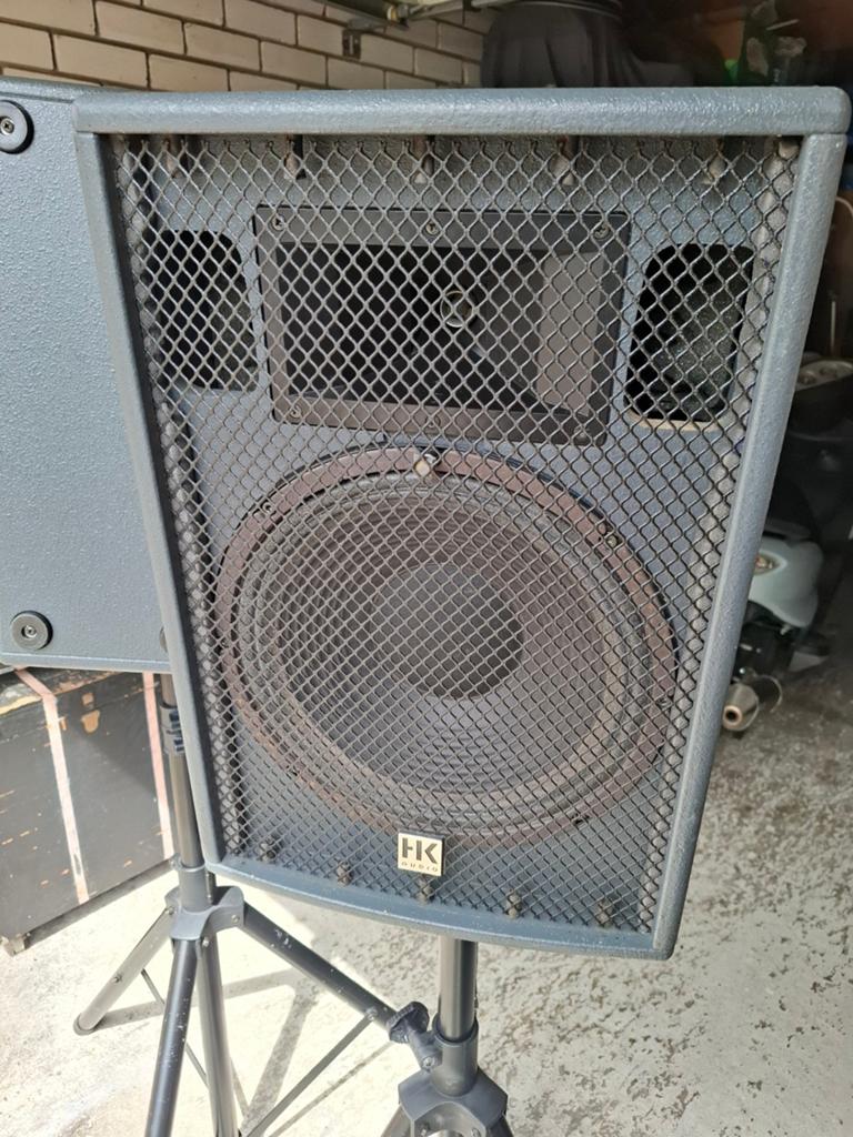 Hk fast aktieve speakers, Ophalen of Verzenden, Gebruikt, Minder dan 500 watt