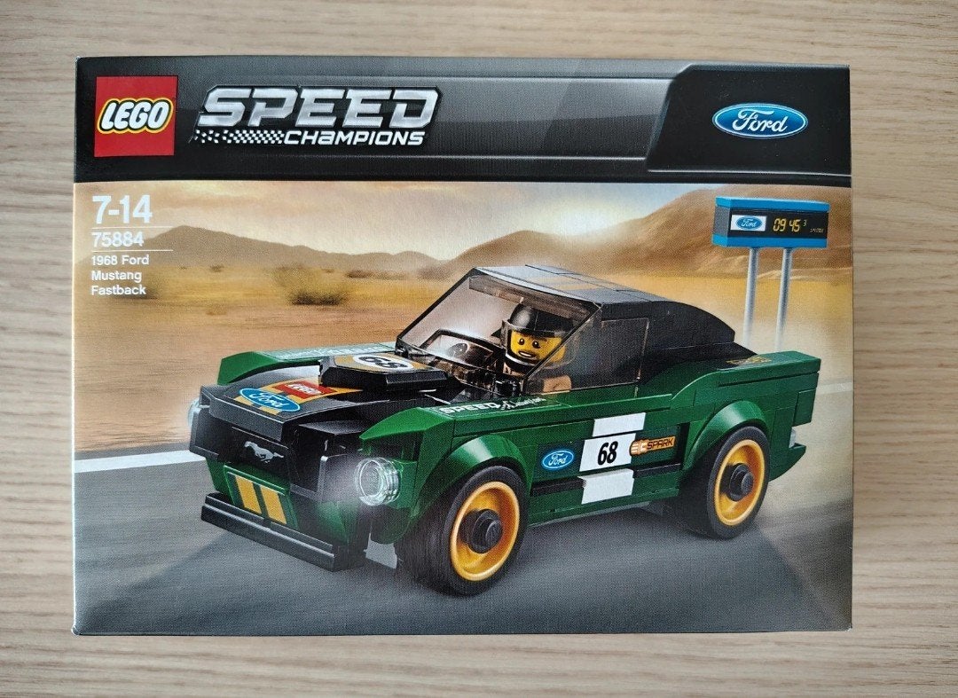 Lego speed champions 75884 Nieuw, Ford Mustang Fastback., Ophalen of Verzenden, Nieuw, Lego