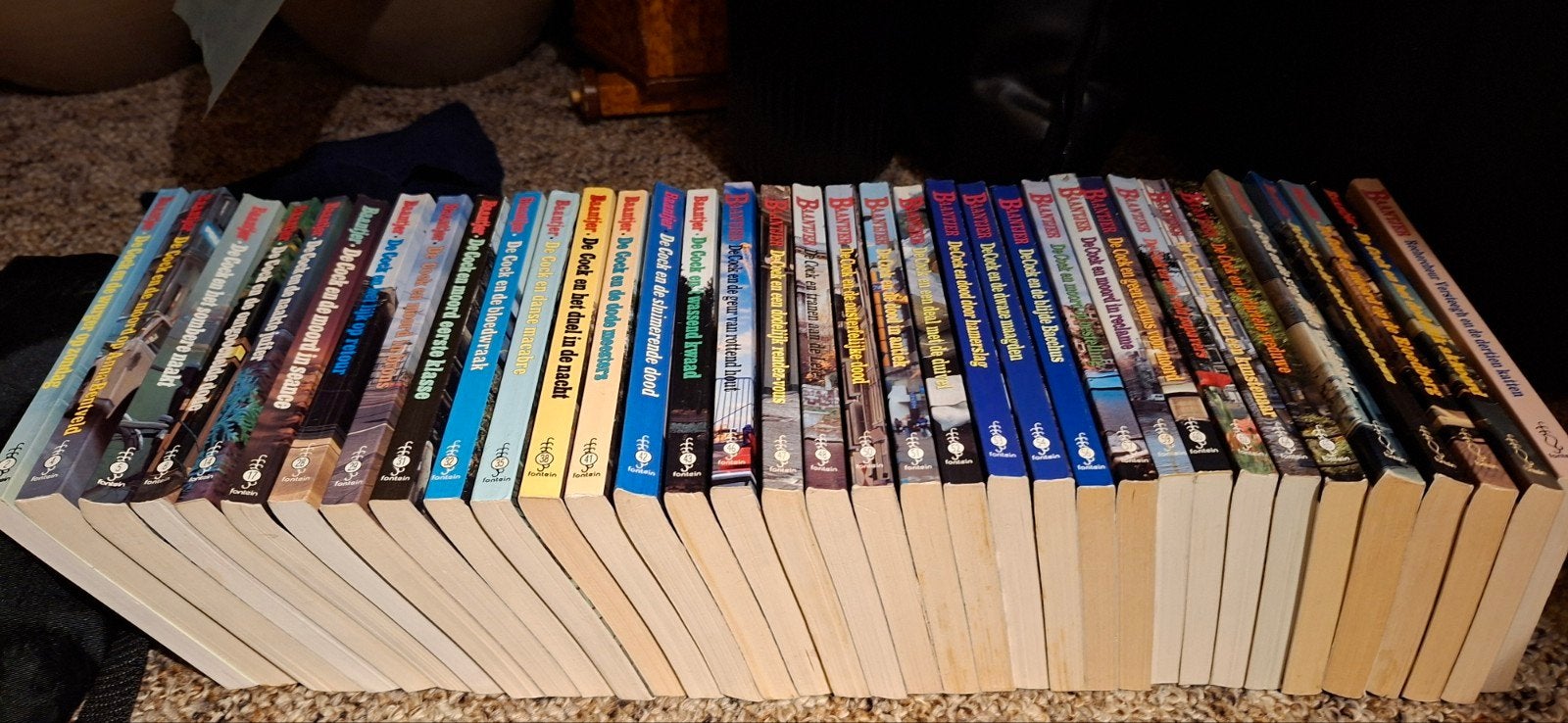35 collectie Baantjer boeken - De Cock serie, Ophalen, Zo goed als nieuw