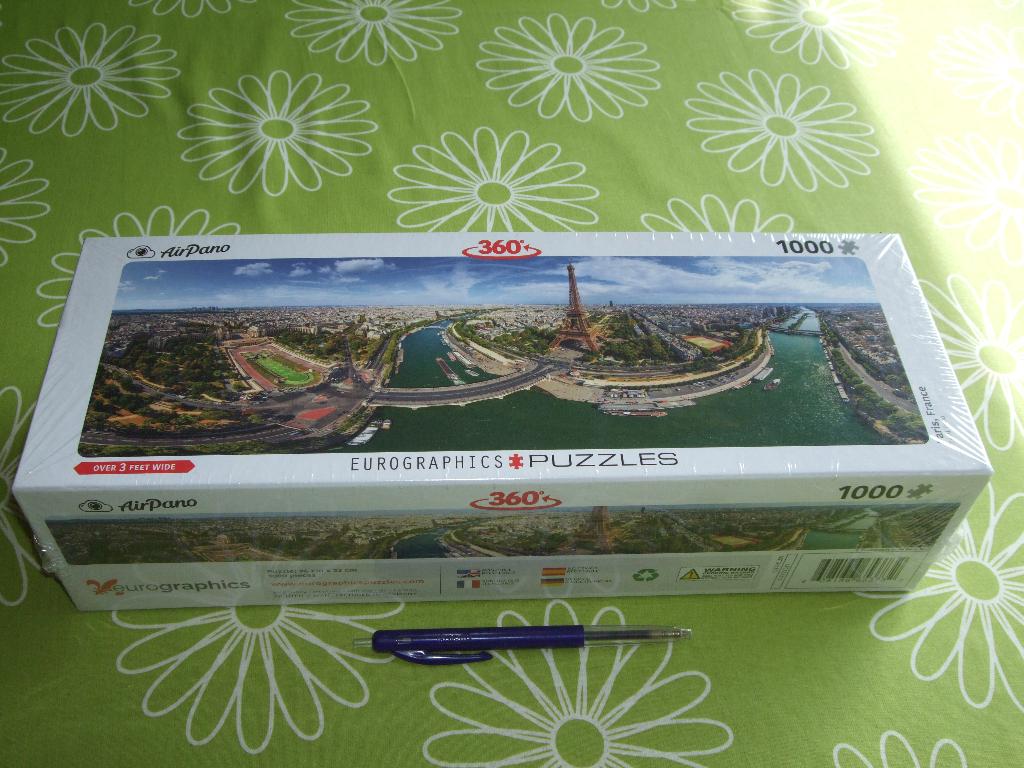 Nieuw in seal: Parijs Panorama puzzel - 1000 stukjes, Ophalen of Verzenden, 500 t/m 1500 stukjes, Nieuw, Legpuzzel