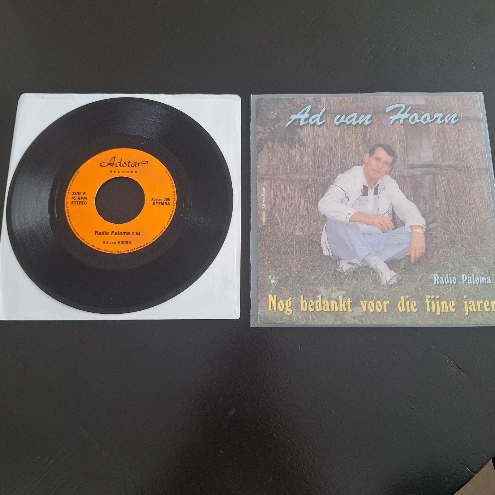 Ad van hoorn-radio paloma, Cd's en Dvd's, Ophalen of Verzenden, Gebruikt, 7 inch, Levenslied of Smartlap