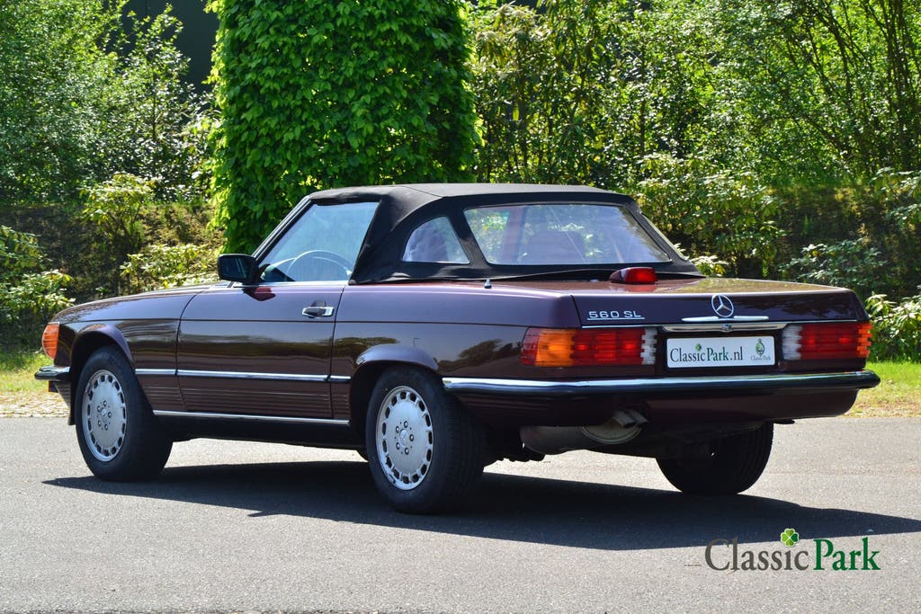 Mercedes-Benz 500-serie 560 SL (bj 1987, automaat), foto 7