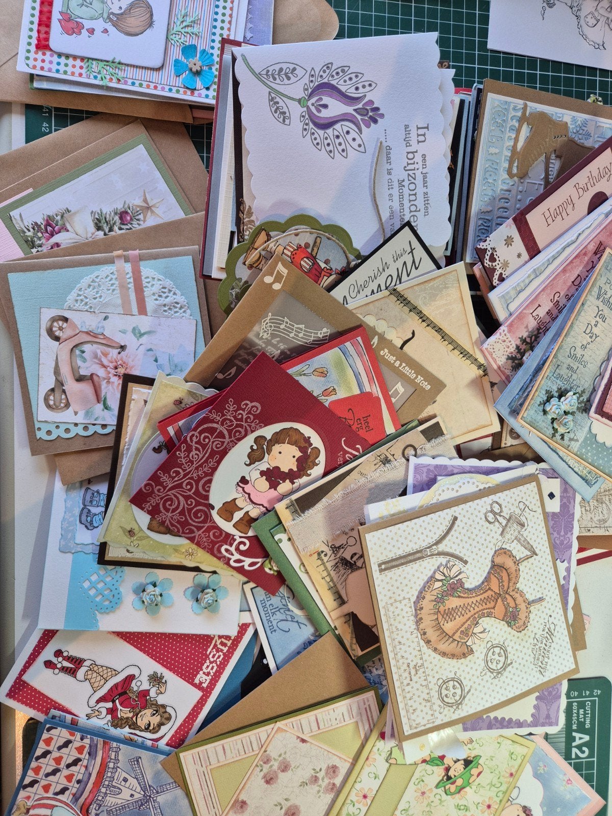 Handgemaakte Scrapbooks en Kaarten Collectie, Hobby en Vrije tijd, Ophalen of Verzenden, Nieuw