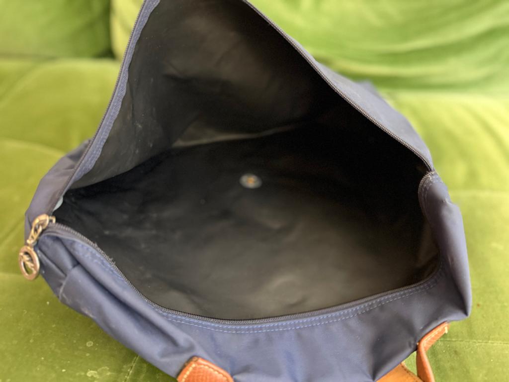 Longchamp tas blauw, Ophalen of Verzenden, Zo goed als nieuw, Blauw, Shopper