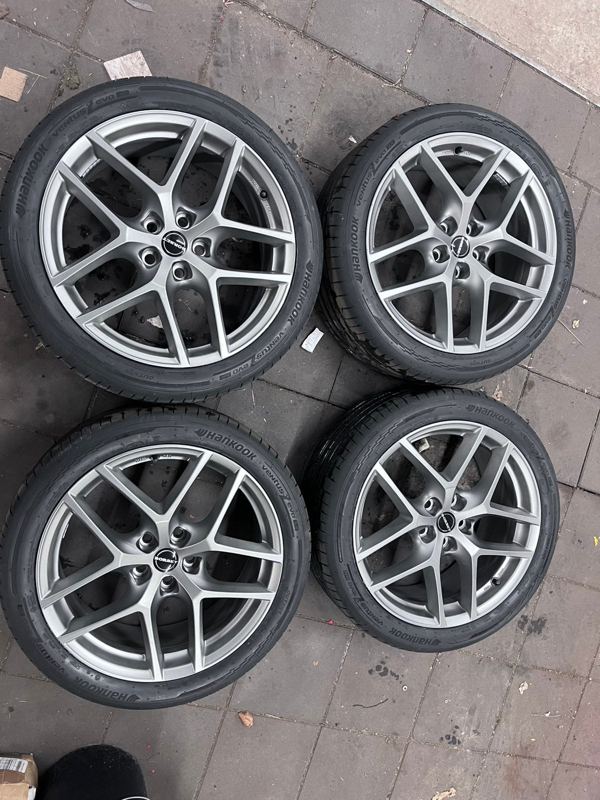 Transporter T5/T6/T6.1 Borbet Y velgen met Hankook, Ophalen