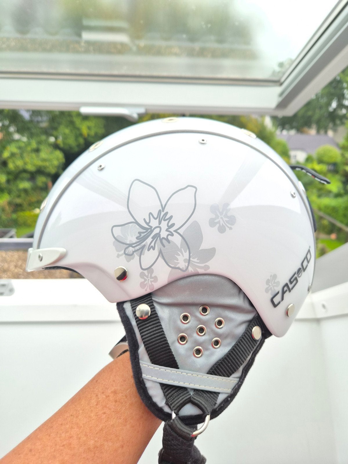casco bunkerace skihelm maat l. Gratis skibril., Ophalen of Verzenden, Zo goed als nieuw, Large, Casco