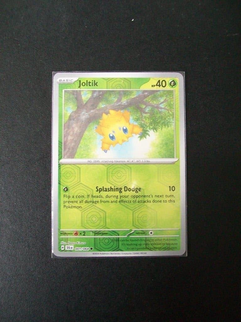 4887: Nieuwe Pokemon Kaart holofoil JOLTIK HP 40 (001/064), Verzenden, Nieuw, Losse kaart, Foil