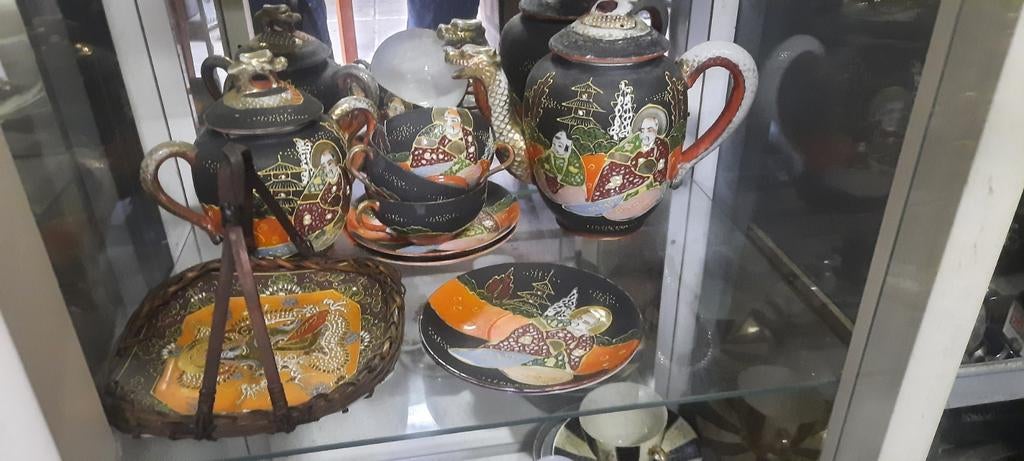 Chinees thee servies delen satsuma?, Antiek en Kunst, Ophalen