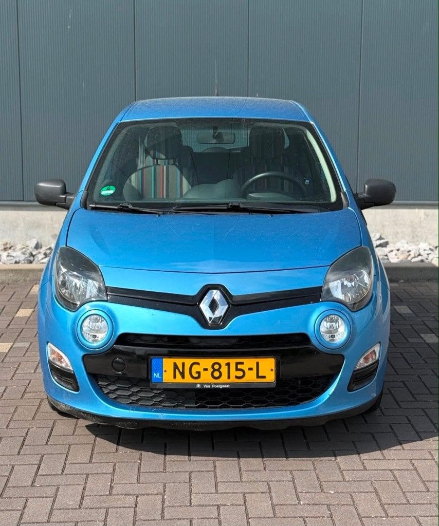 Renault Twingo 1.1 2012 Blauw, Auto's, Voorwielaandrijving, 74 pk, Zwart, 4 cilinders