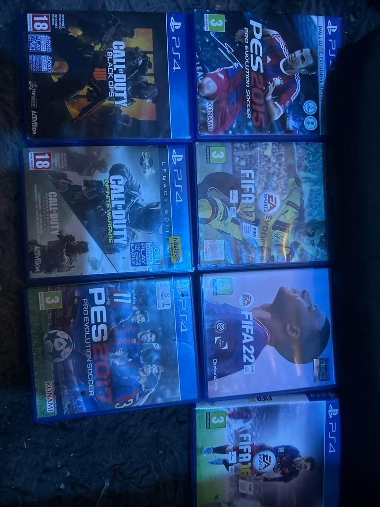 PS4 Games niet los verkocht Call of Duty, FIFA, PES, Online, Gebruikt, Vanaf 18 jaar, Shooter