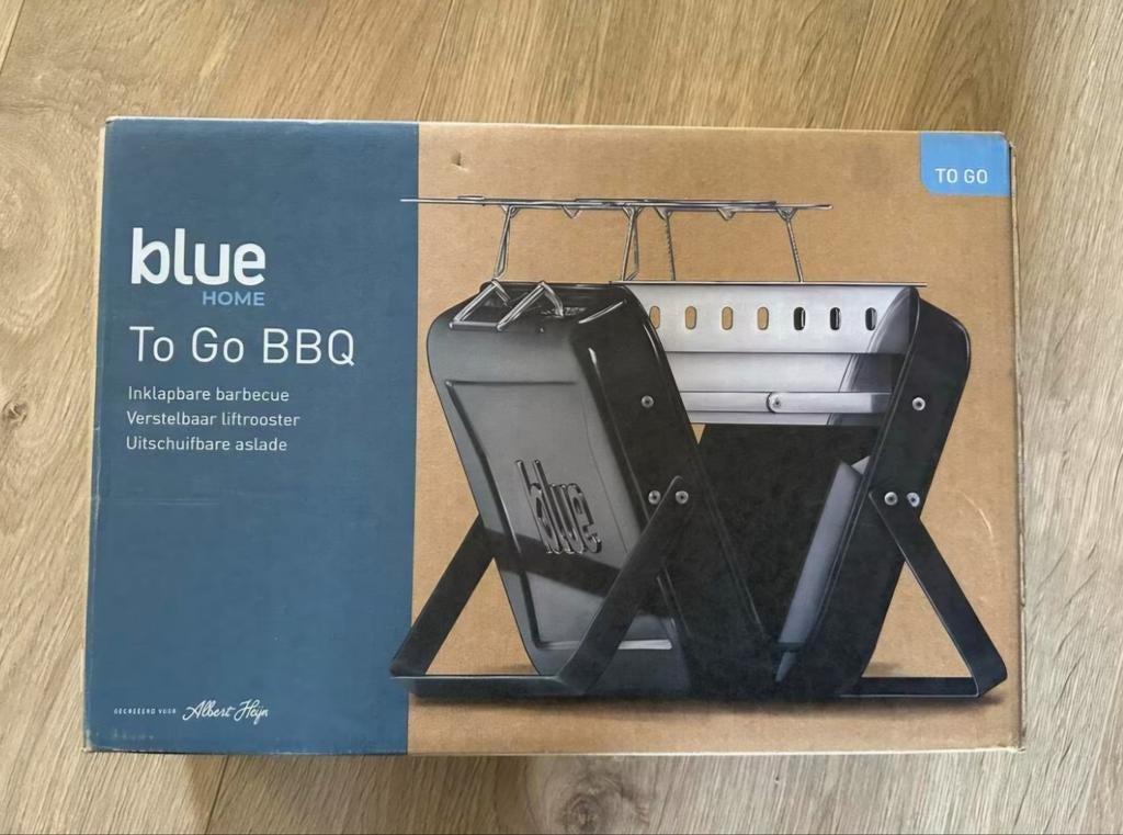 Blue Home To Go BBQ NIEUW, Ophalen of Verzenden, Nieuw, Blue home