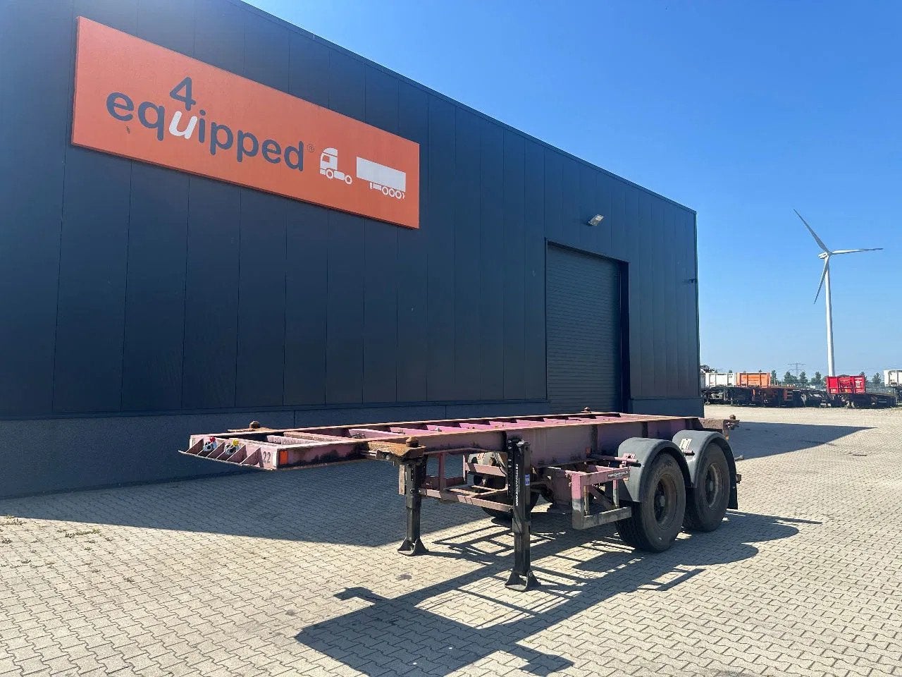 Flandria SPRING / BLATT / LAMES / BLAD, 20FT (bj 1995), Auto's, Overige brandstoffen, Bedrijf, Aanhangers en Opleggers, Te koop