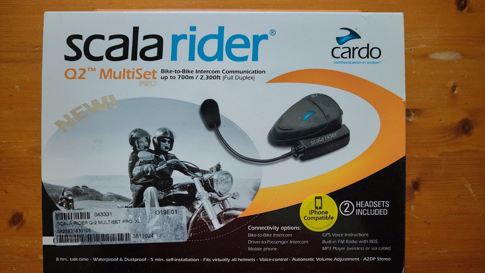 Scala Rider Q2 Multiset enGoRider Biker-Extensa se Navigatie, Ophalen of Verzenden, Gebruikt