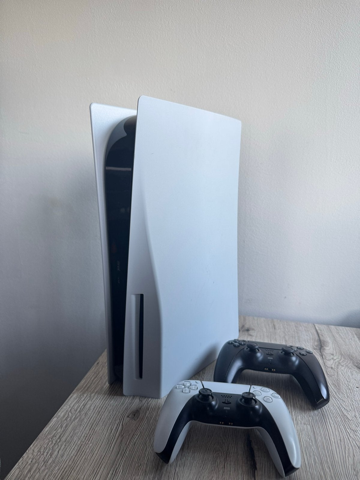 Playstation 5 Disc Edition met 2 controllers en kabels, Ophalen of Verzenden, Zo goed als nieuw, Playstation 5