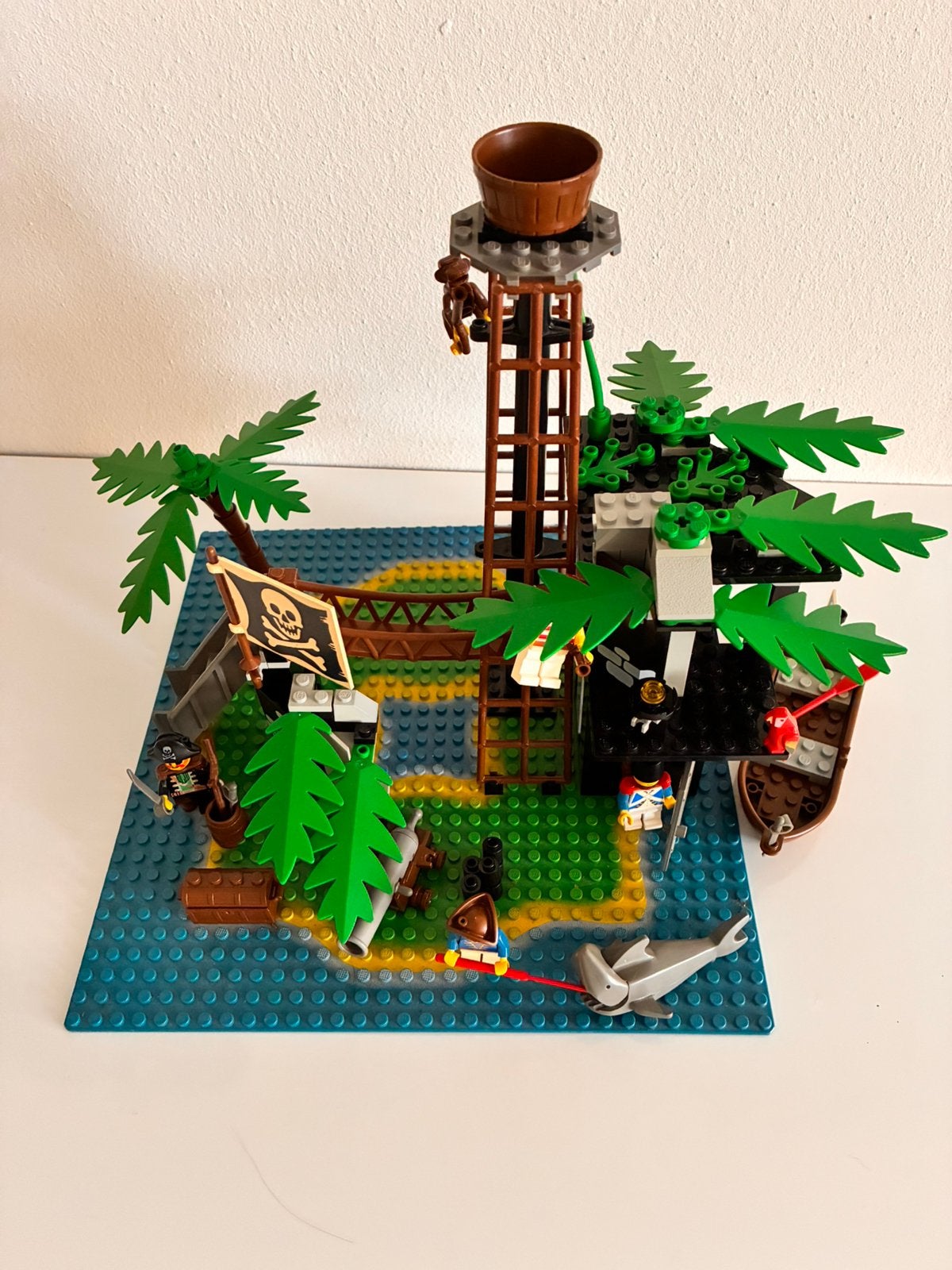 Lego Pirates 6270 Verborgen Eiland -Met instructie, Lego, Zo goed als nieuw, Compleet, Complete set
