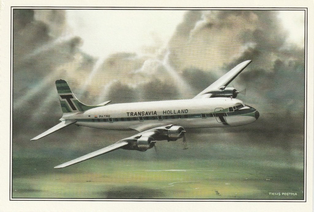 Transavia Wedstrijdkaart 1996 -, Ophalen, Nieuw, Kaart, Foto of Prent
