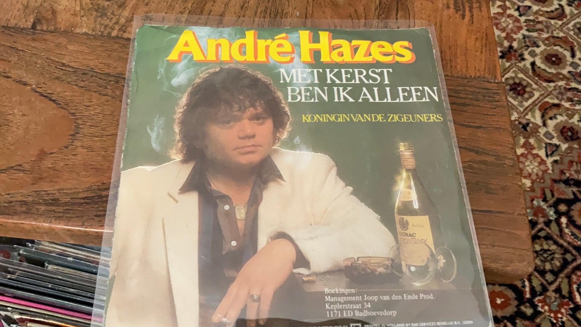 Andre Hazes. Met kerst ben ik alleen, Cd's en Dvd's, Vinyl Singles, Ophalen of Verzenden, Zo goed als nieuw, Nederlandstalig