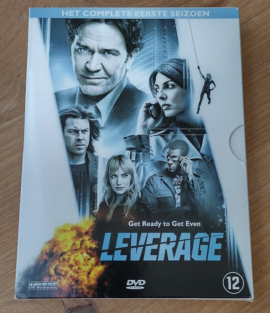 3DVD box - Leverage - Seizoen 1, Alle leeftijden, Ophalen of Verzenden, Zo goed als nieuw