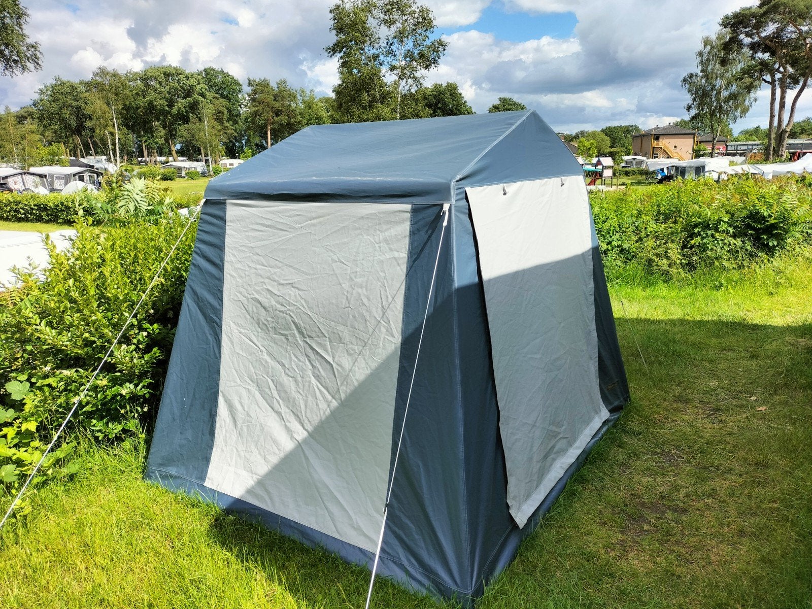 Schuurtent, Ophalen