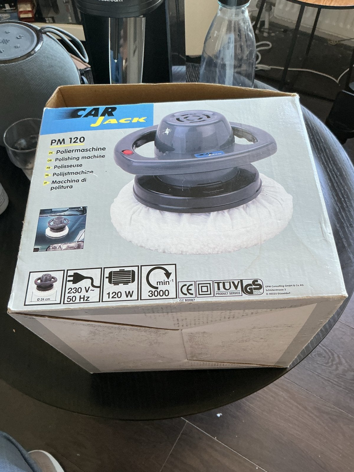 Car Jack PM 120 Polijstmachine - Zo goed als nieuw, Ophalen, Zo goed als nieuw