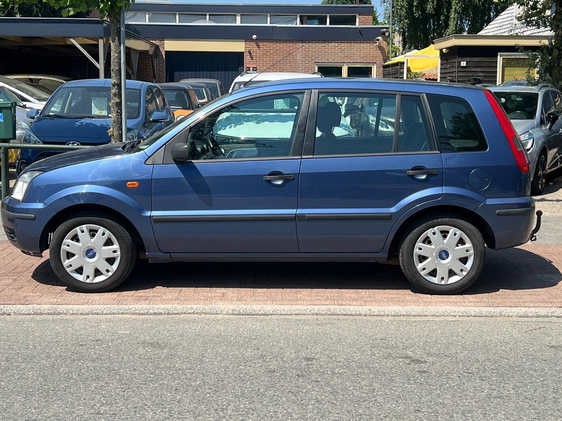 Ford Fusion 1.4 *Trekhaak|Airco, Auto's, Ford, Voorwielaandrijving, 15 km/l, Blauw, Origineel Nederlands