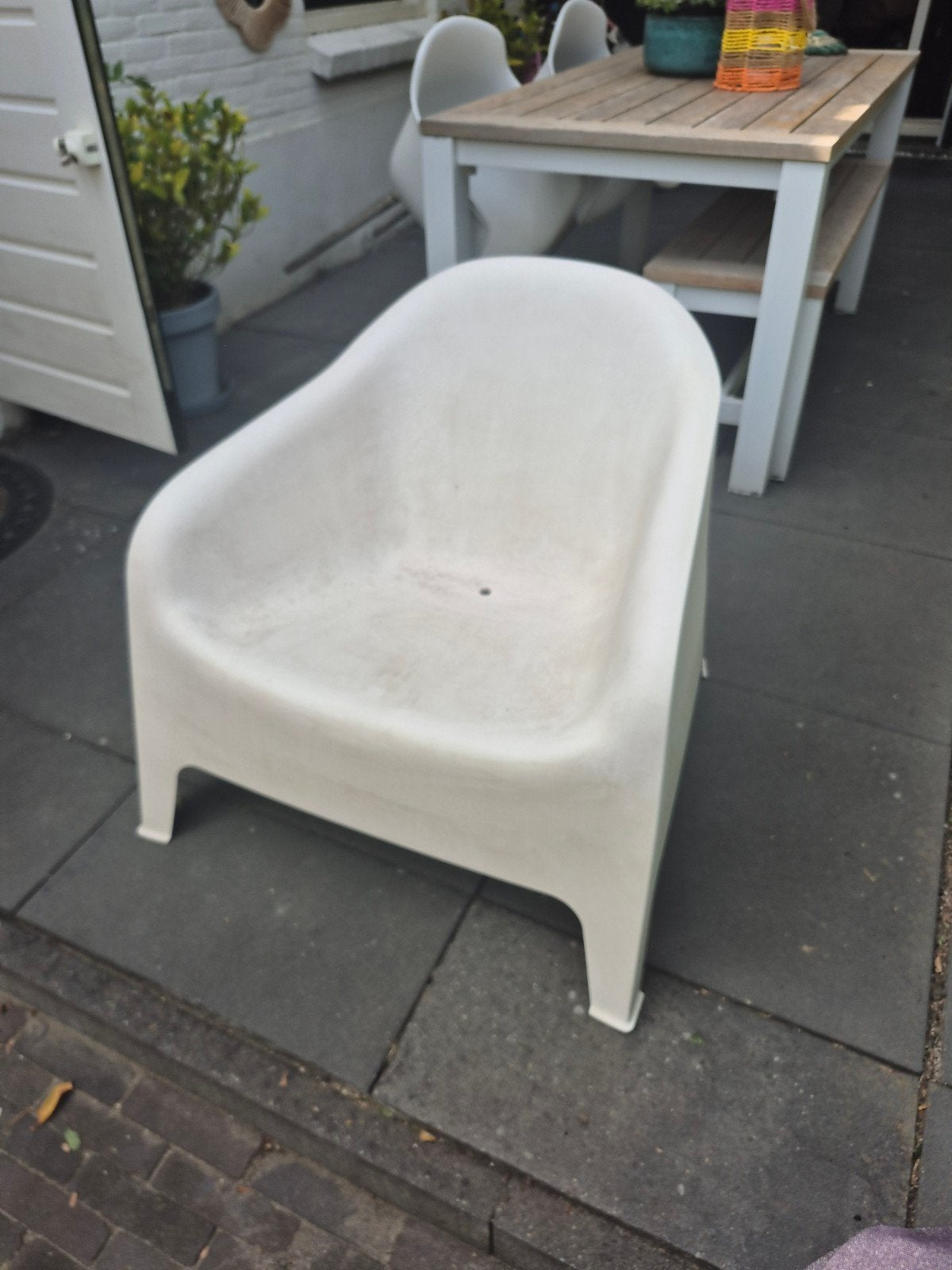Tuinstoel Ikea, Ophalen, Gebruikt, Plastic, Stapelbaar