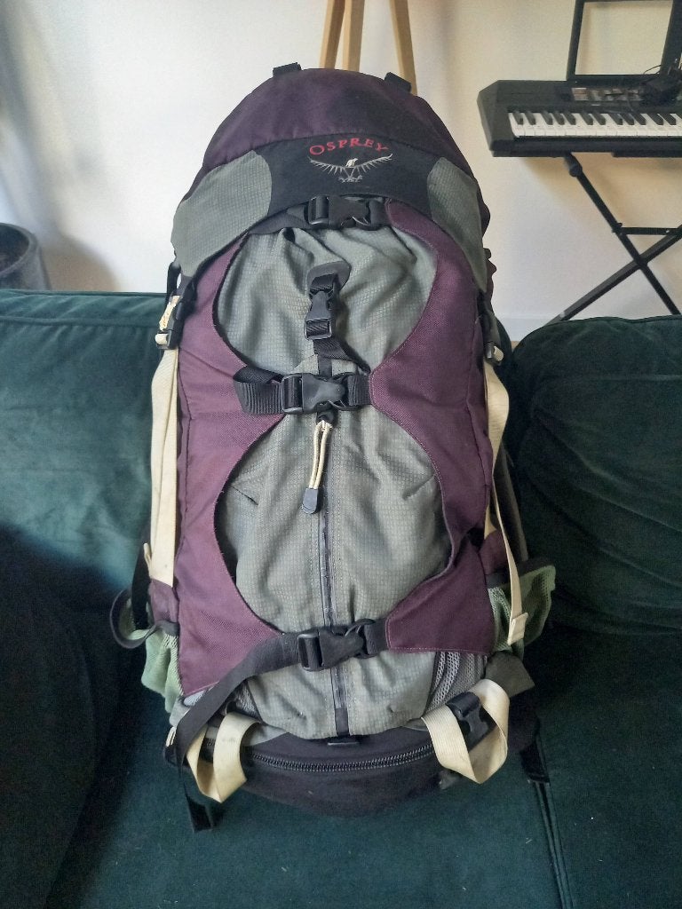 Osprey backpack, 40 cm of meer, Gebruikt, Trekking, 60 cm of meer