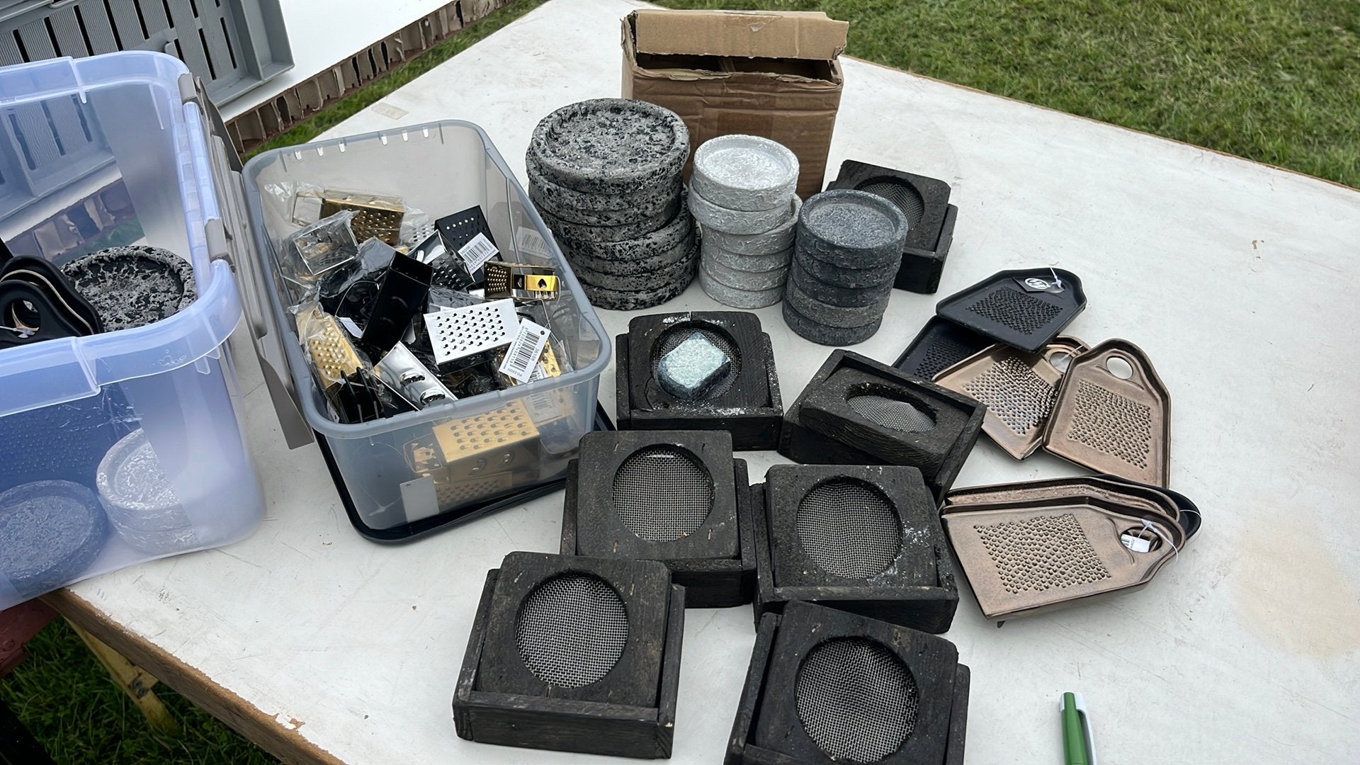 Amberblokjes assortiment, Overige materialen, Zwart, Ophalen of Verzenden, Zo goed als nieuw