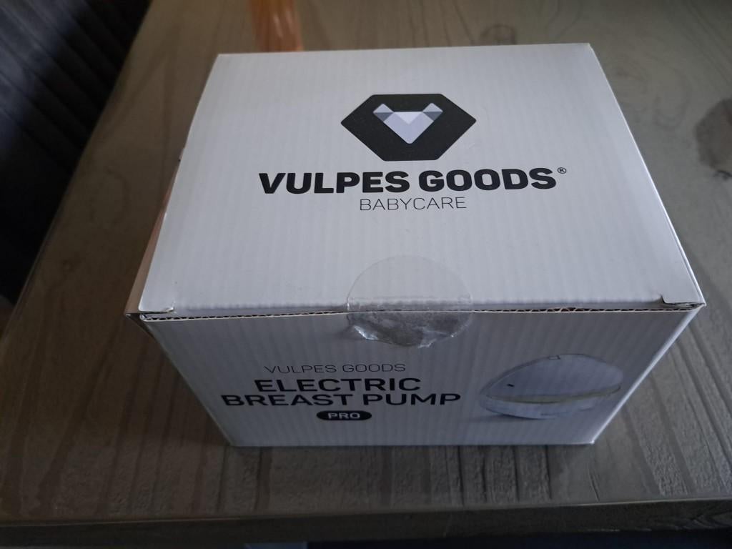 Draadloze Vulpes Goods borstkolf + 69 bewaarzakjes, Ophalen, Zo goed als nieuw, Borstkolf