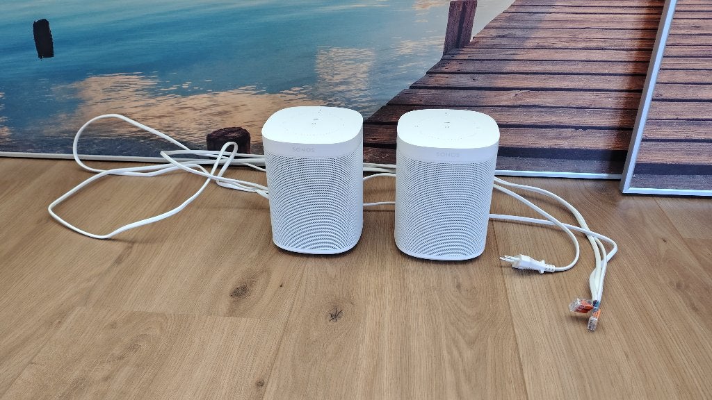Sonos one wit als nieuw, Audio, Tv en Foto, Luidsprekers, Speakerset, Ophalen of Verzenden, Zo goed als nieuw, Sonos