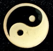 Yin Yang pin- epoxy uitvoering, Verzenden, Nieuw, Transport, Speldje of Pin