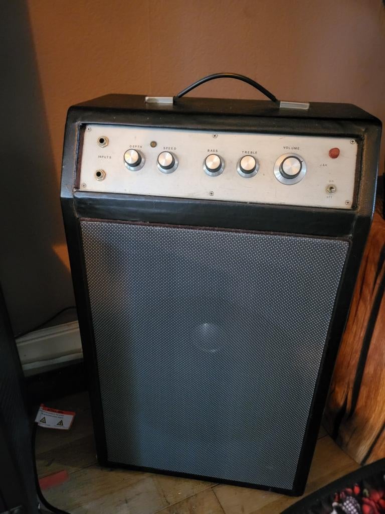 Vintage JK Transistor Gitaarversterker met Tremelo, Ophalen of Verzenden
