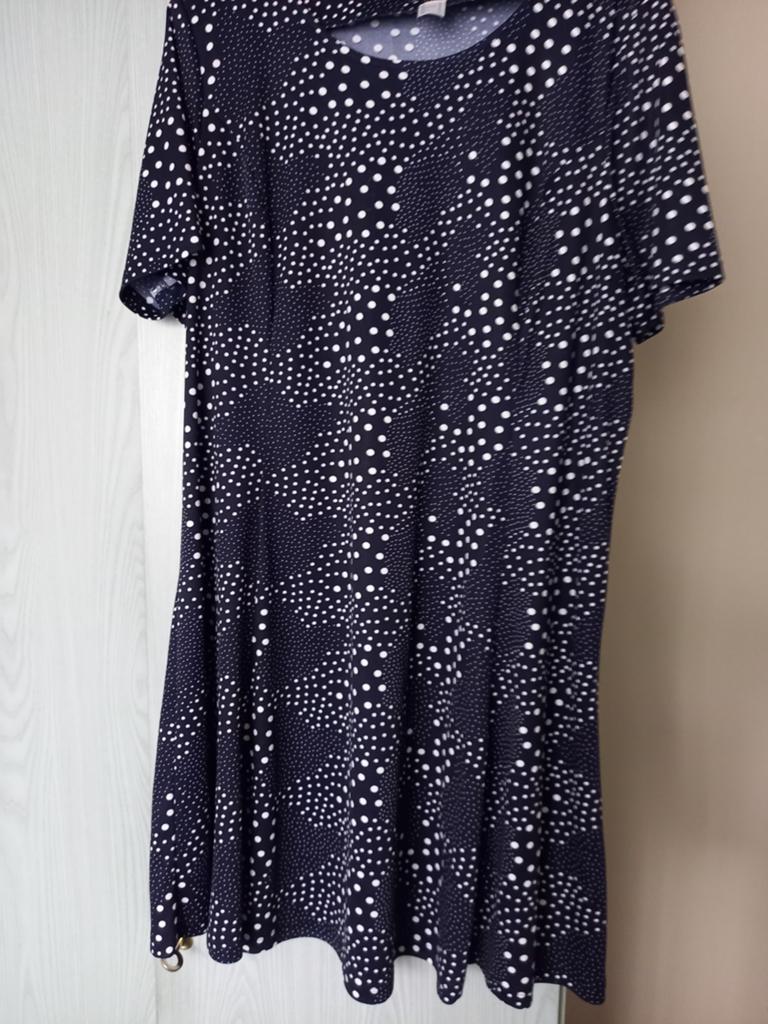 Jurk, Ophalen of Verzenden, Gedragen, Blauw, Jurk