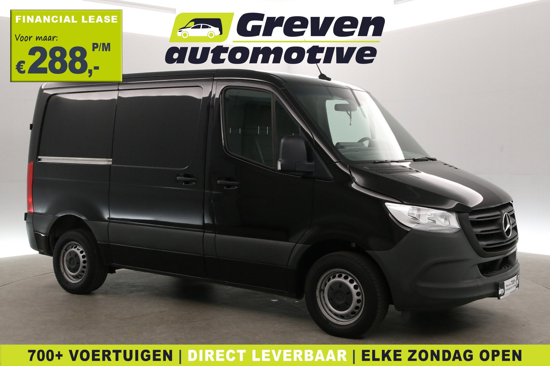 Mercedes-Benz Sprinter 211 CDI L1H1 | Camera | 3 Zits | Elek, Auto's, Stof, Gebruikt, Euro 6, 4 cilinders