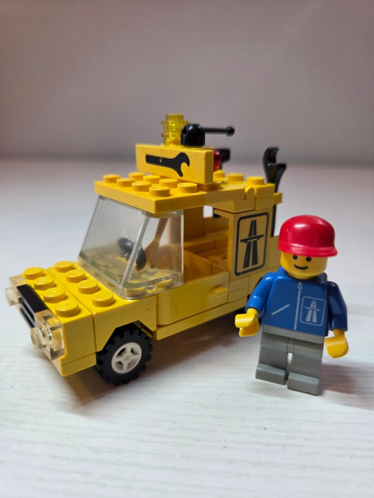 Lego 6521 - Emergency repair truck, Gebruikt, Lego, Ophalen of Verzenden, Complete set