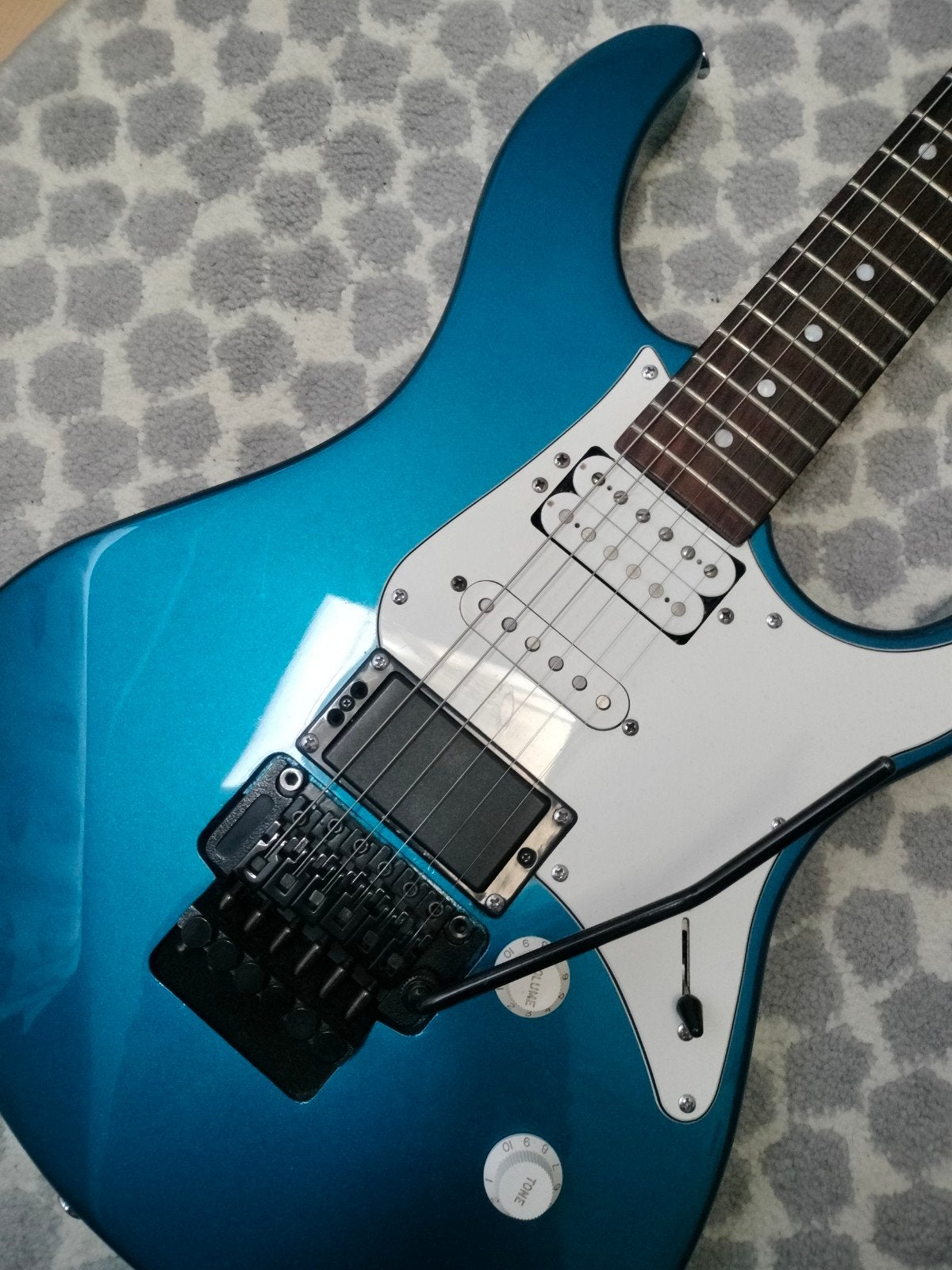 Yamaha Pacifica 621 elektrische gitaar - Blauw, Muziek en Instrumenten, Ophalen, Gebruikt, Solid body, Overige merken