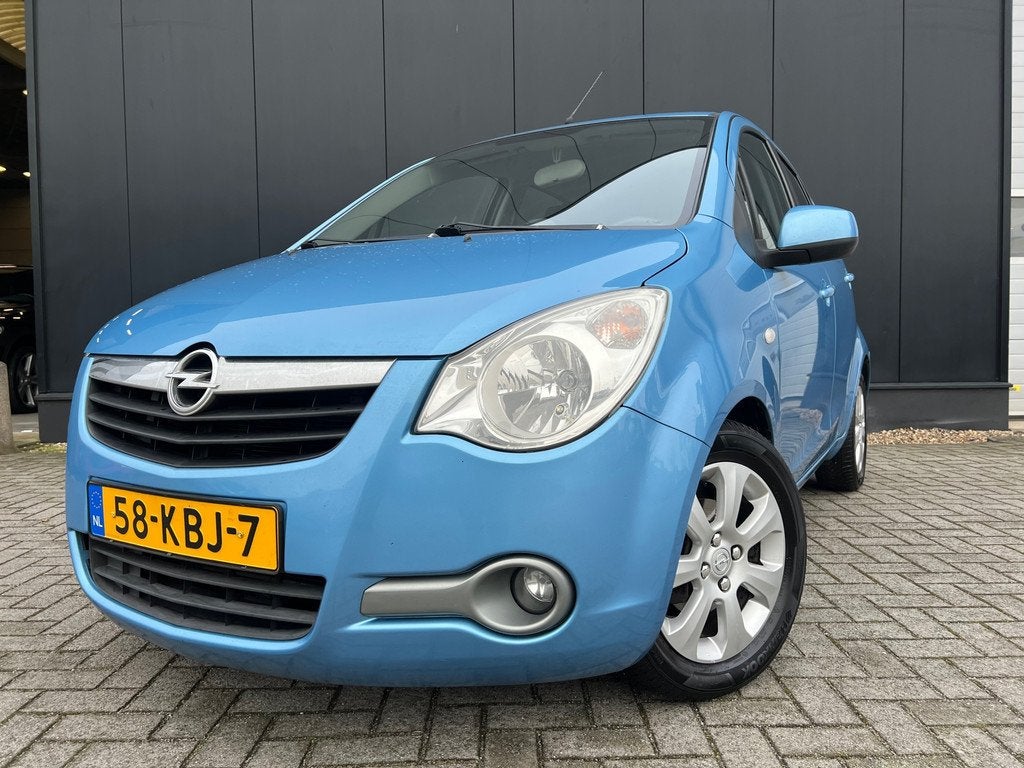 Opel Agila 1.2 '09 Airco/Lmv/Nap/5Drs/Apk10-2026, Auto's, Opel, Voorwielaandrijving, 86 pk, 4 cilinders, 965 kg