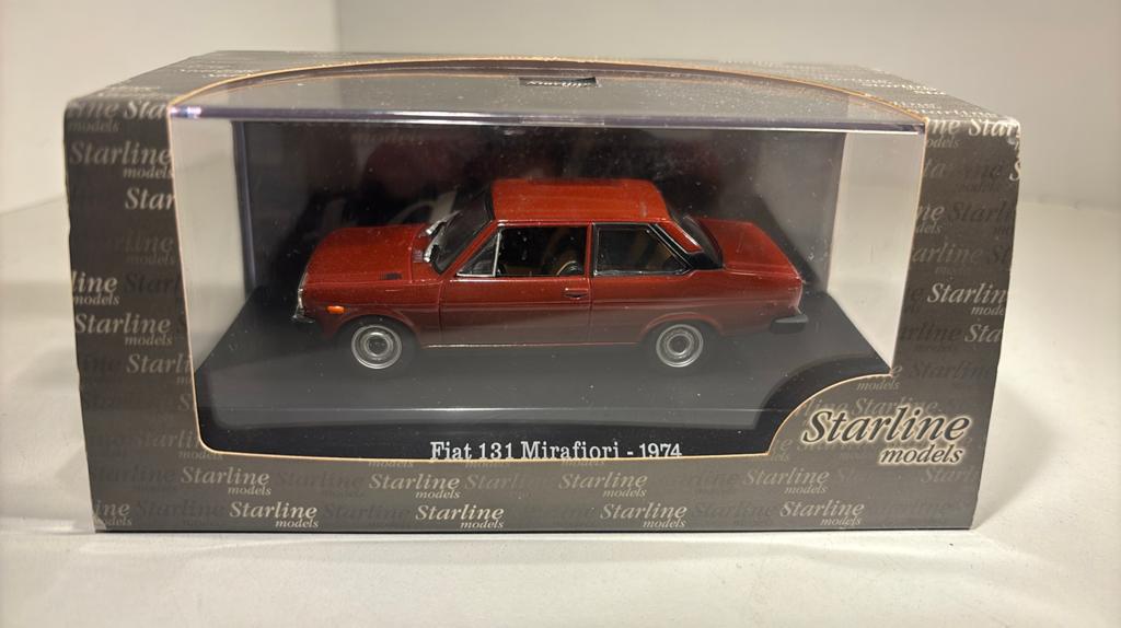 Fiat 131 mirafiori 1974 starline 1.43, Overige merken, Auto, Ophalen of Verzenden, A