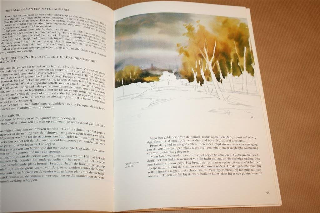 Boek - Aquarelleren in de praktijk, Hobby en Vrije tijd, Schilderen, Gebruikt, N.v.t., N.v.t., Ophalen of Verzenden