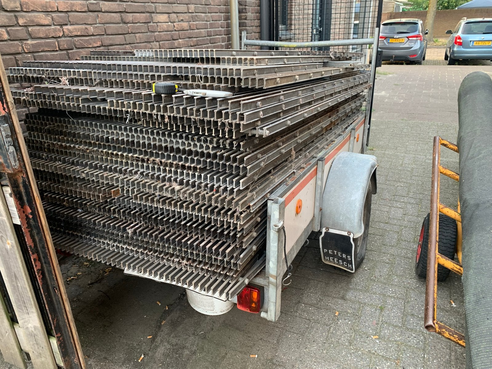 Kunststof roosters/vloerdelen voor diverse toepassingen, Ophalen, Gebruikt, Overige materialen, 20 tot 50 mm