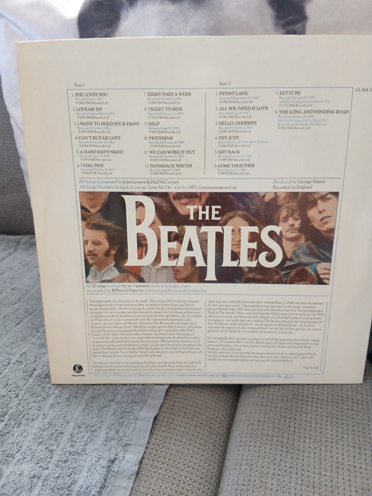 Beatles elpees, Cd's en Dvd's, Ophalen of Verzenden