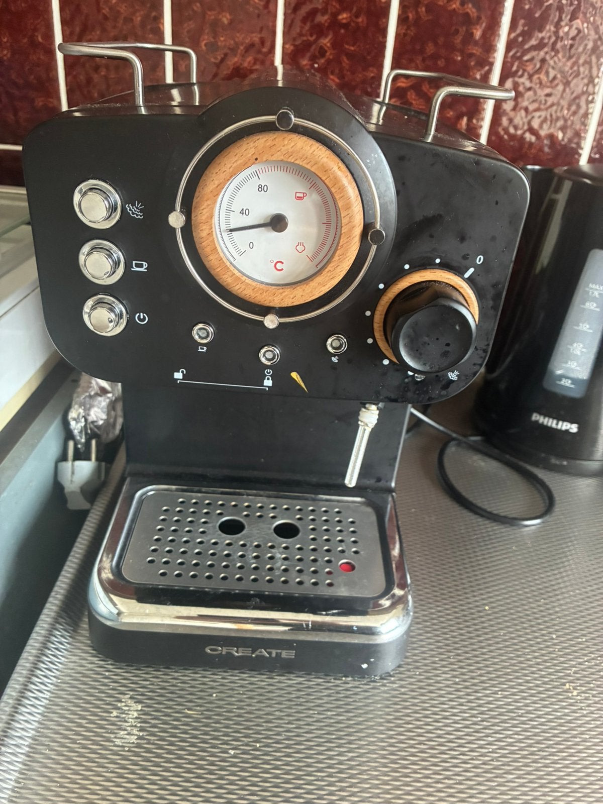 Create koffiemachine, Witgoed en Apparatuur, Koffiezetapparaten, Ophalen, Gebruikt, Koffiemachine, Gemalen koffie