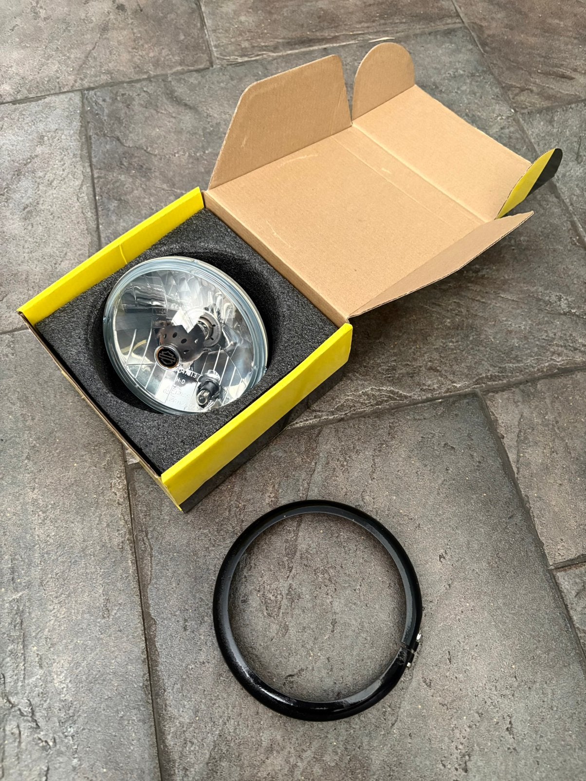 Originele koplamp Harley Davidson Sportster, Ophalen