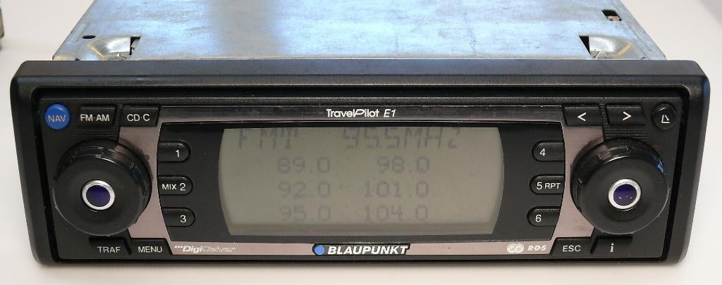 Blaupunkt autoradio TravelPilot E1 2 stuks, Verzenden, Gebruikt