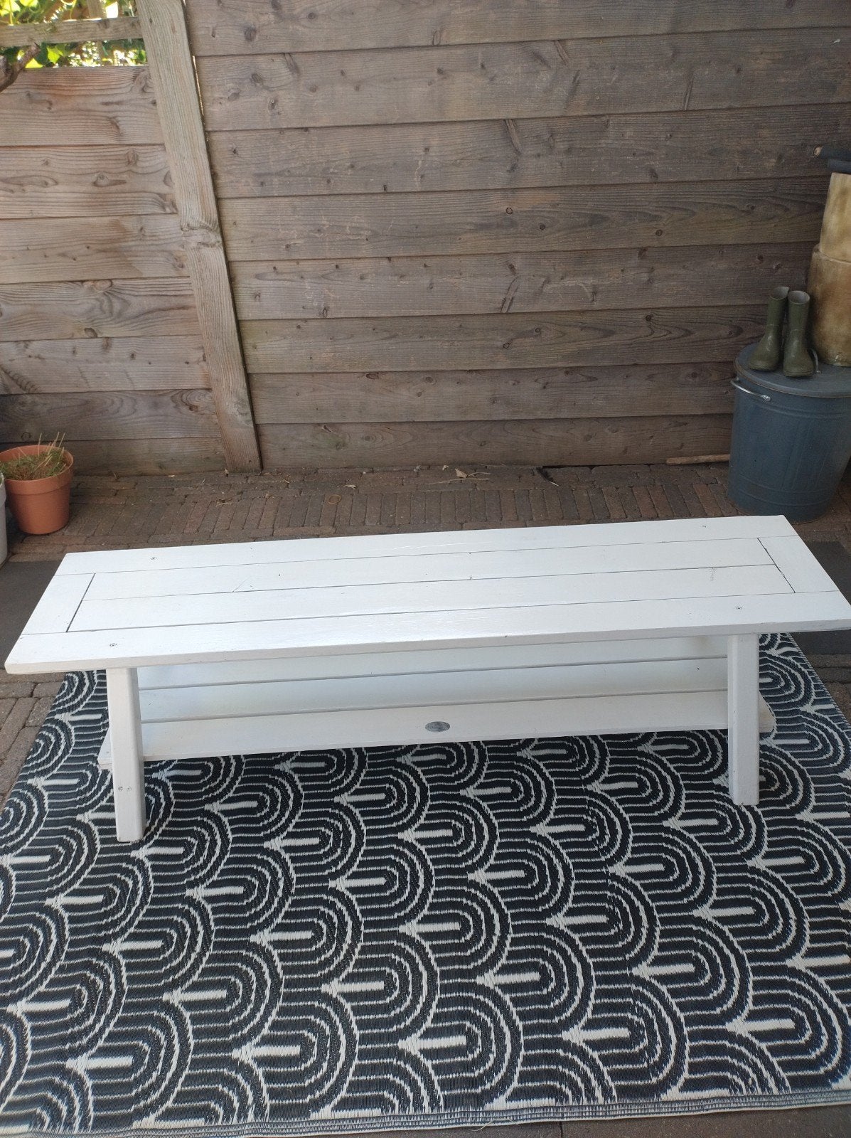 Side table Riverdale, Huis en Inrichting, Tafels | Sidetables, Ophalen, 25 tot 50 cm, Rechthoekig, 150 tot 200 cm