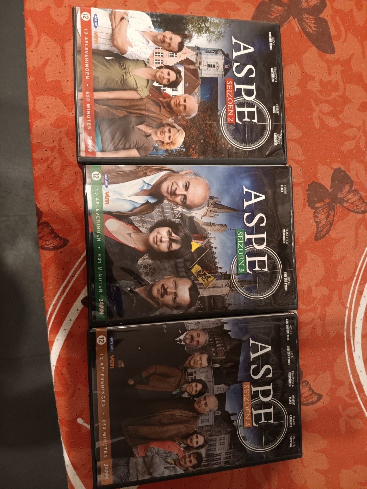 ASPE Seizoen 2, 3 en 4 DVD Boxset - Complete Collectie, Gebruikt, Nederlands, Inclusief doosje, Ophalen of Verzenden