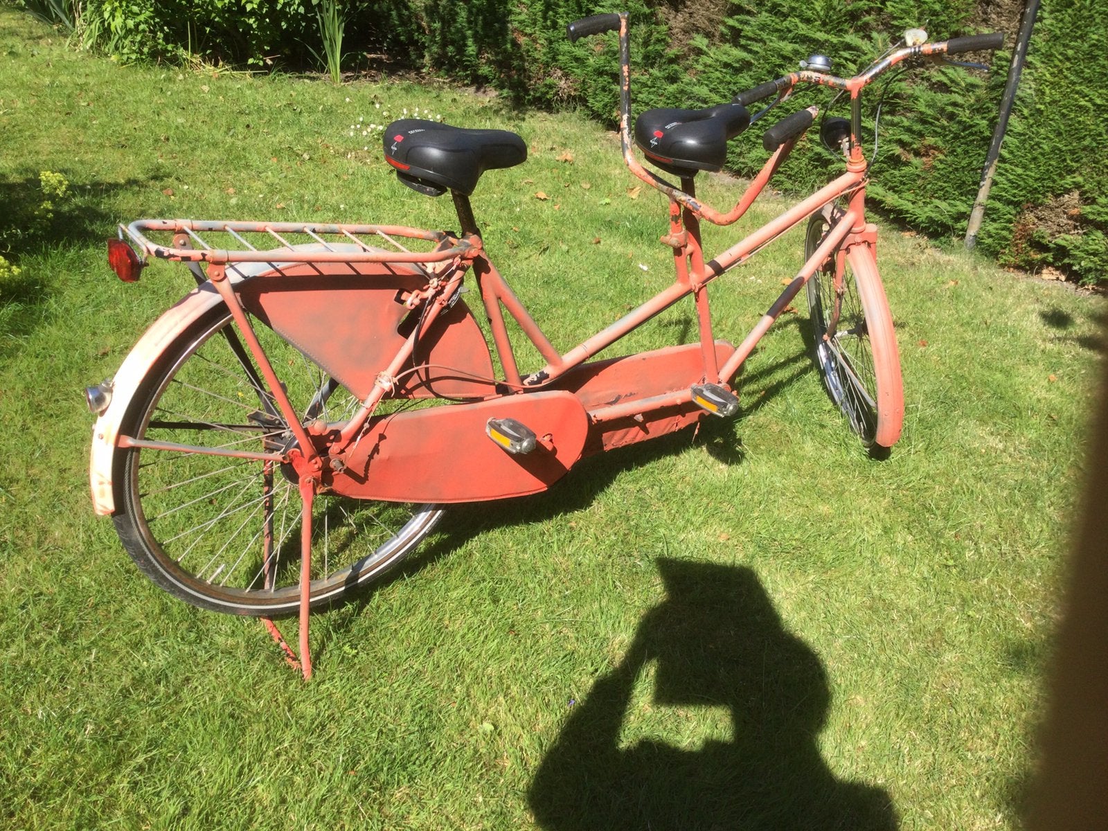 Tandem fiets, 55 cm of meer, Ophalen, Zo goed als nieuw, Minder dan 10 versnellingen