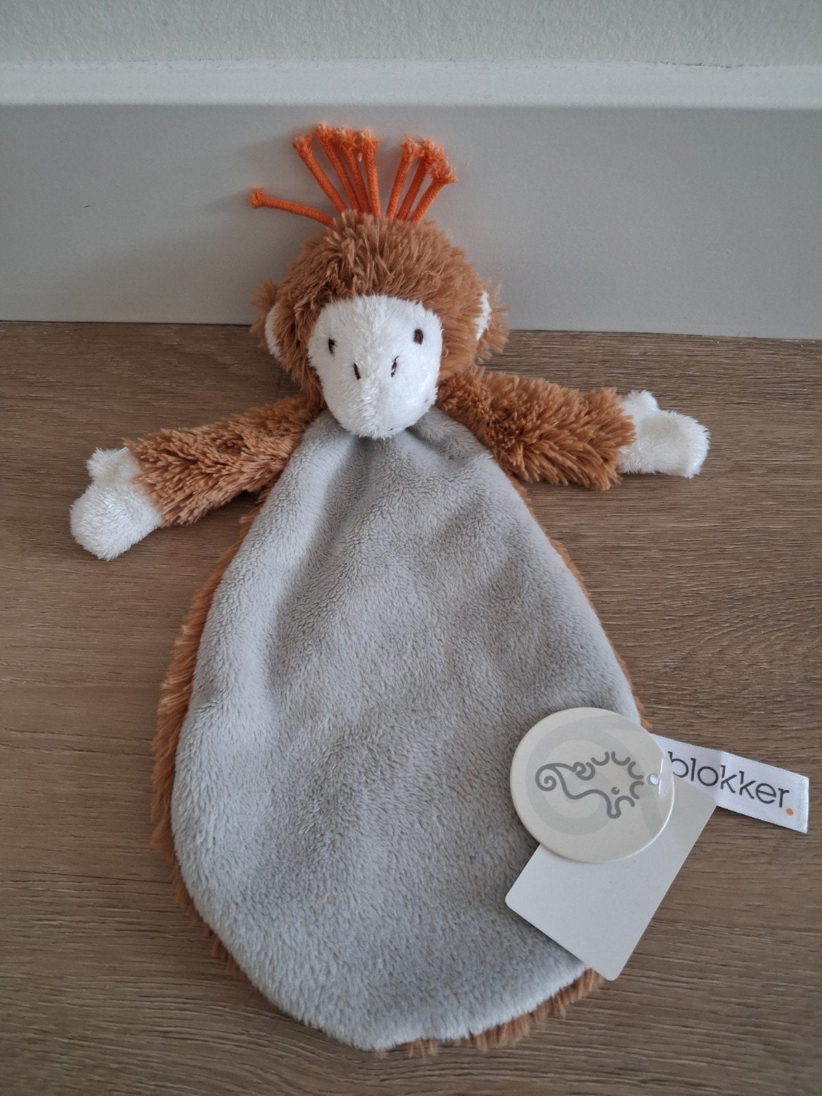 Nieuw! Knuffeldoekje Blokker Happy Horse aap Sunny L1751, Ophalen of Verzenden, Zo goed als nieuw, Overige typen